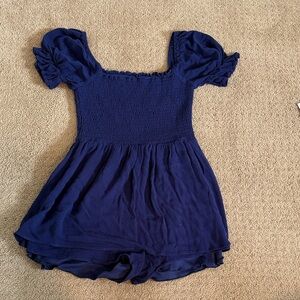 Altar'd State Kids Formal Dress in Navy Blue